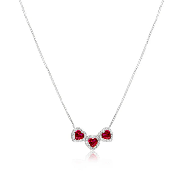 COLLANA 3 CUORI - COLLEZIONE CUORI