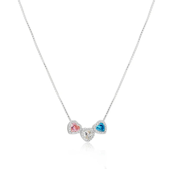 COLLANA 3 CUORI - COLLEZIONE CUORI