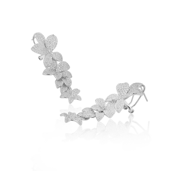Grandi Orecchini Pendenti Doppio Fiore | gioielli artistidi di design realizzati a Milano | BiCA-Good Morning Design Grandi Orecchini Pendenti Doppio Fiore | gioielli artistidi di design realizzati a Milano | BiCA-Good Morning Design