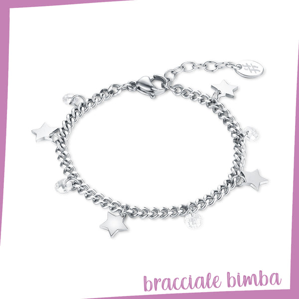 Bracciale Stelle e Cristalli - Collezione Fusion - BRAND