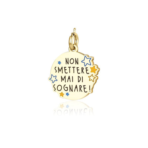 Charm "Non Smettere di Sognare" - Collezione "Pensieri" - BRAND