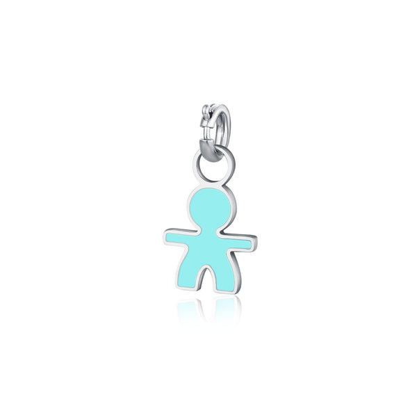 Mini Charm Bimbo / Bimba Smaltato - Collezione Vita - BRAND