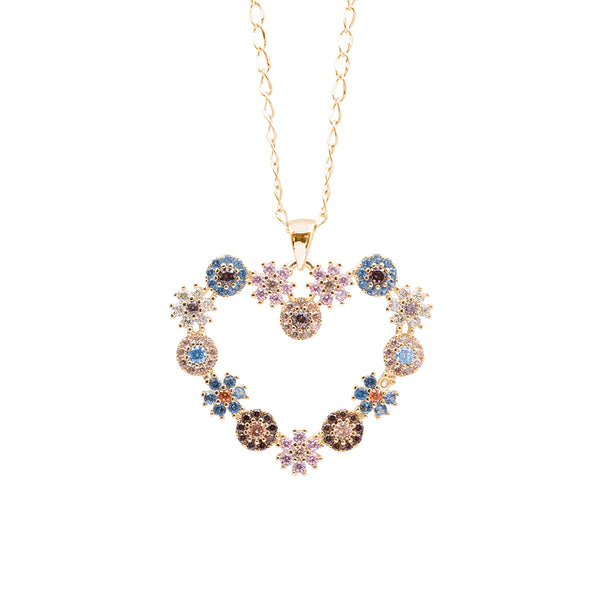 Collana Cuore Flowers Fantasy - 4 YOU