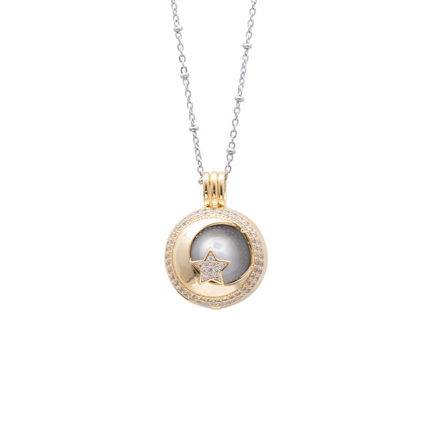 Collana Chiama Angeli Lieto Evento Luna e Stella - Collezione Lifesound - 4 YOU