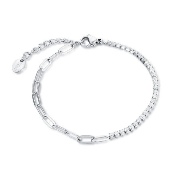 Bracciale Tennis Catena Freedom - Collezione Crystal - BRAND